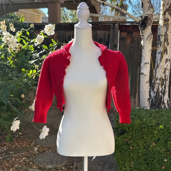 Rouje Red Micro Cardigan
